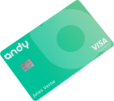 La carte de paiement AndyPay
