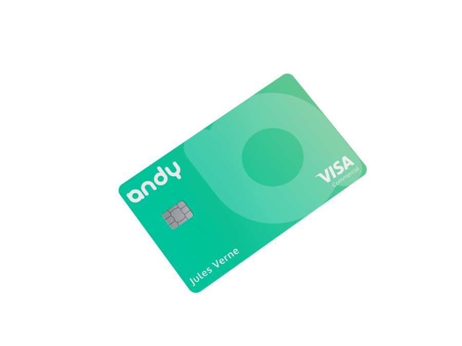 Carte AndyPay VISA